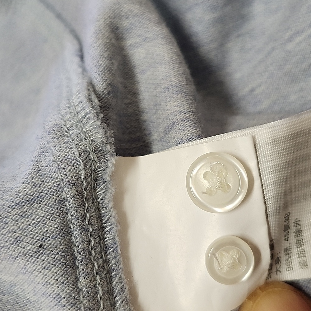 ABERCROMBIE & FITCH Men's Light Blue Cotton+ Casual Button Down Collared Shirt - Picture 7 of 8